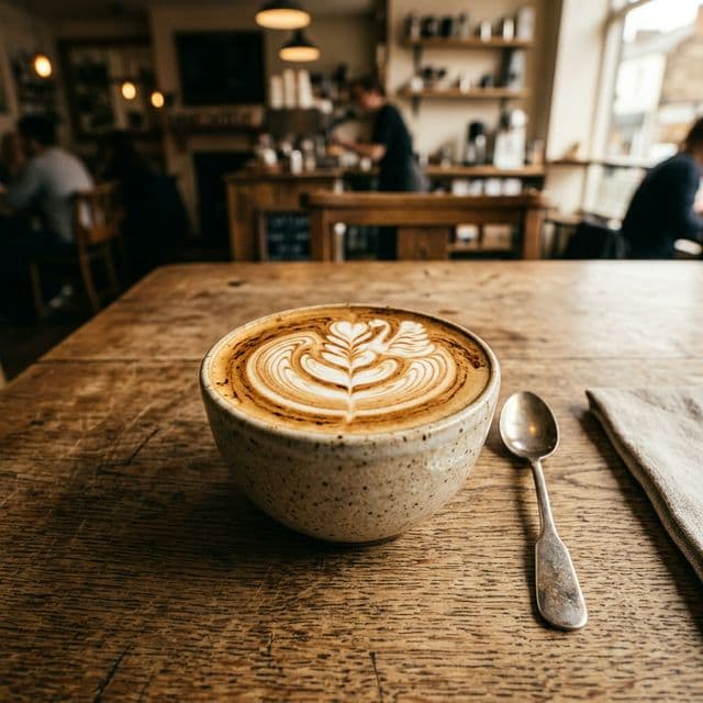 Signature Latte - Menu Lil' Escape Coffee & Eatery Sragen