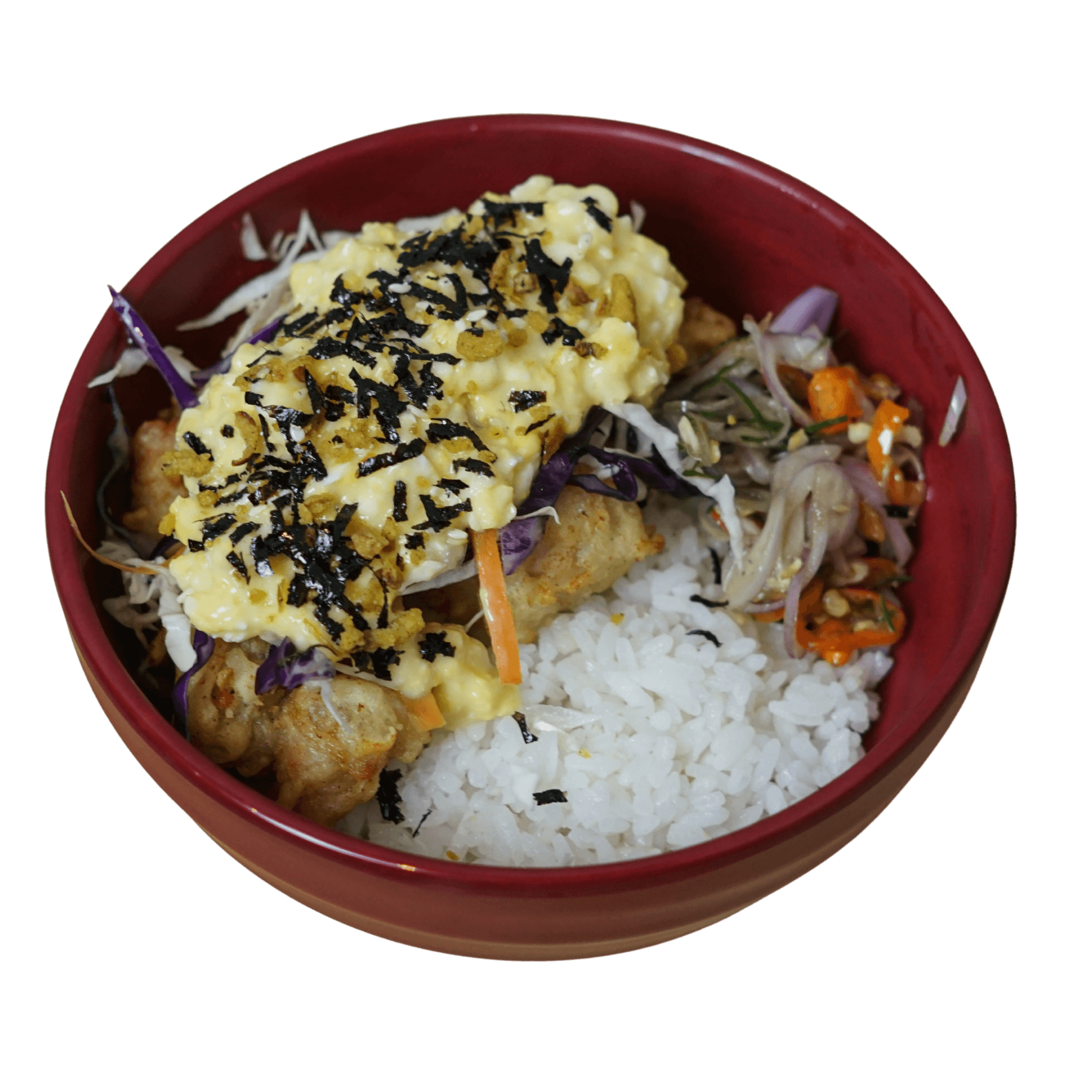RICE BOWL KARAGE NANBAN MATAH - Menu Lil' Escape Coffee & Eatery