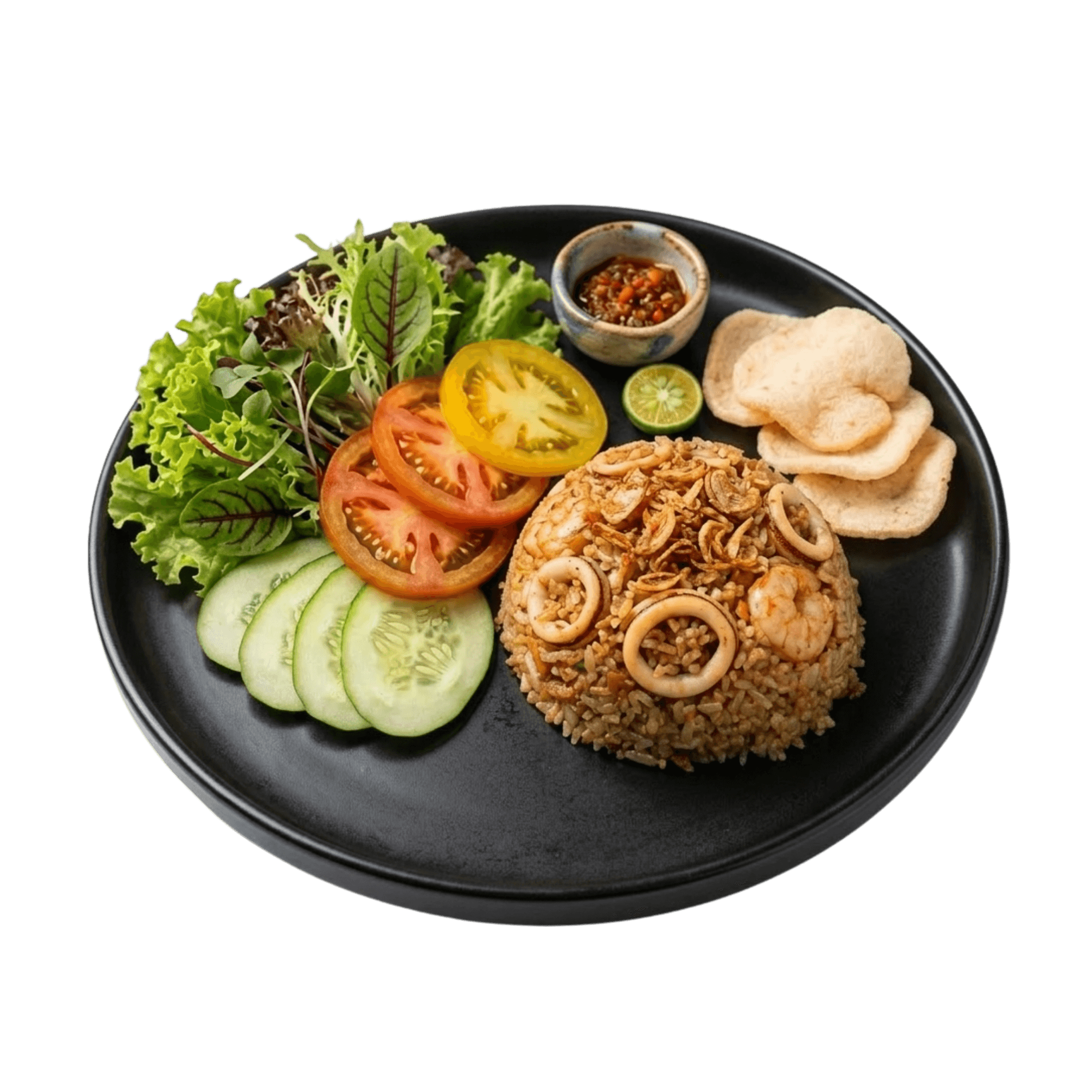 NASI GORENG SEAFOOD - Menu Lil' Escape Coffee & Eatery